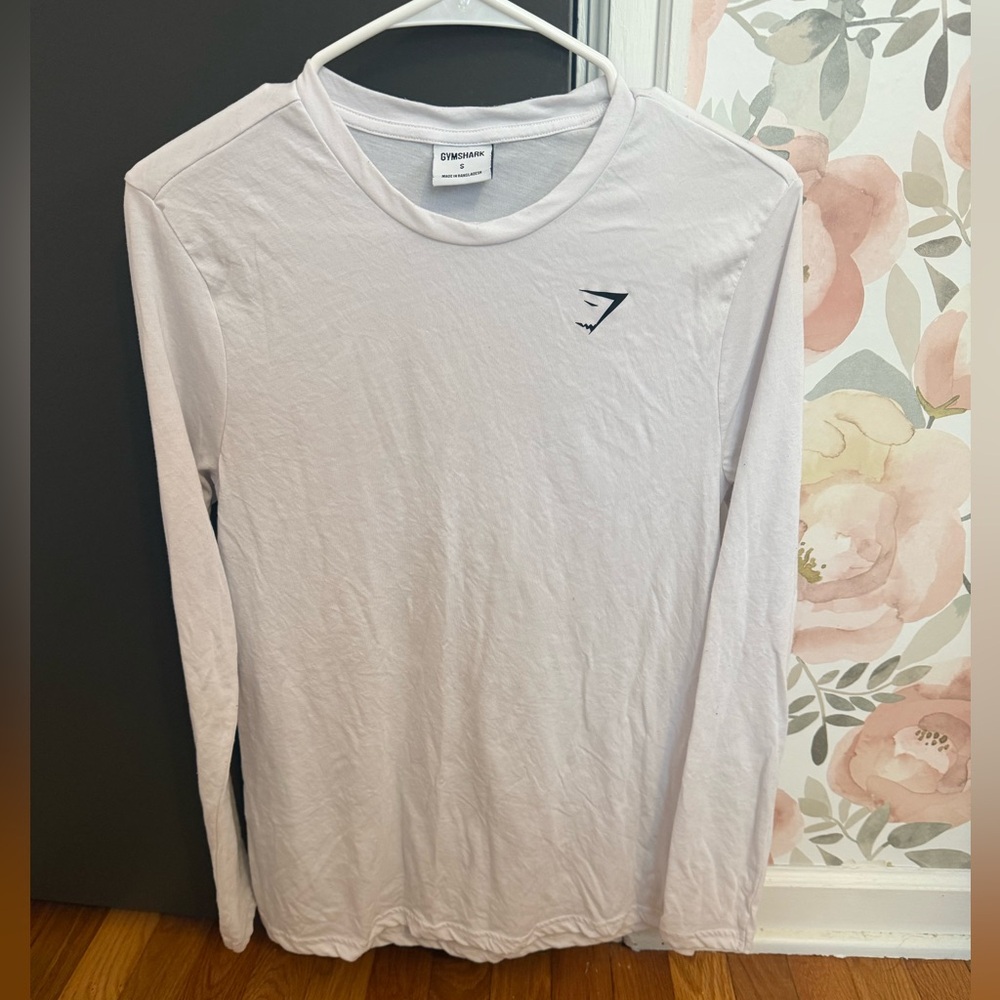 Gymshark White Long Sleeve Women’s Tee